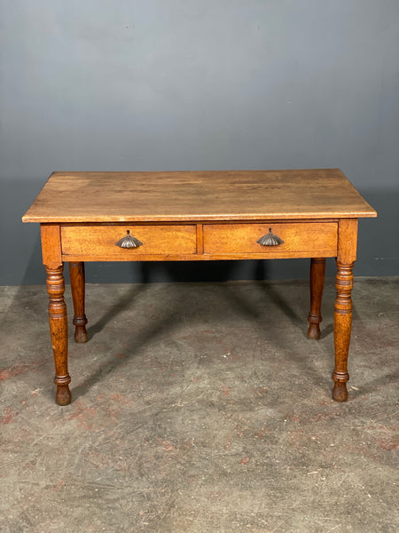 Victorian Oak Writing Desk