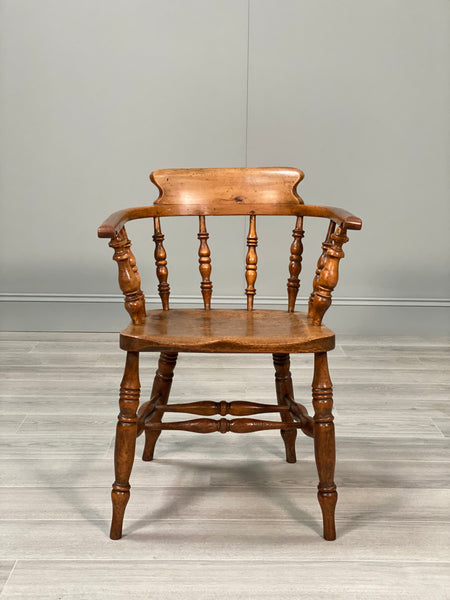 19th Century Oak Captain’s Chair