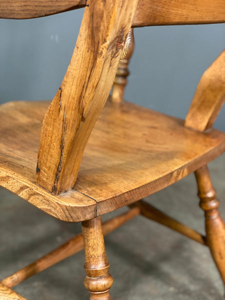 Victorian Elm Beech Kitchen Chair