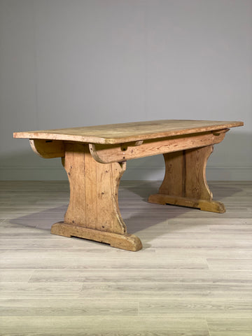 19th Century Pine Refectory Table