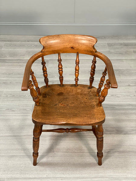 19th Century Oak Captain’s Chair