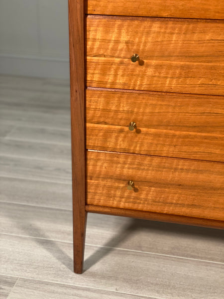 A 1960’s French Walnut Chest of Drawers By A. Younger
