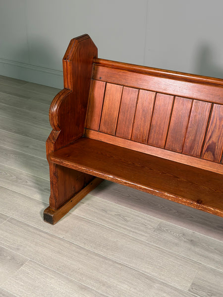 Antique Church Pew