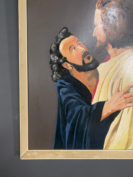 ‘The Betrayal’ oil painting by H Irving