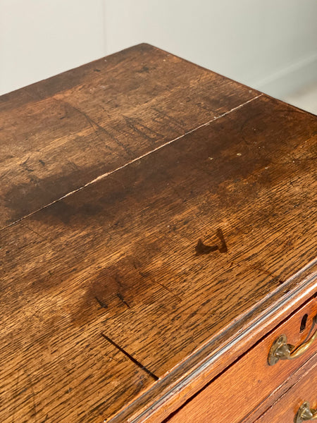 Large Georgian Oak Chest of Drawer’s
