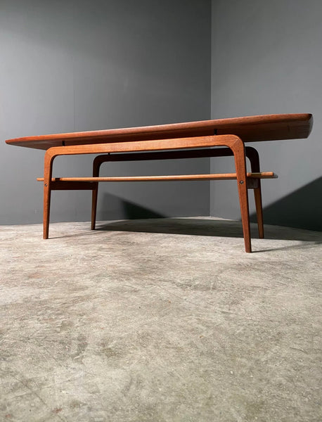 Danish Arne Hovmand Olsen Teak Mid Century Coffee Table