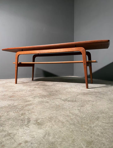 Danish Arne Hovmand Olsen Teak Mid Century Coffee Table
