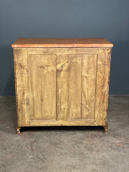 Victorian Pitch Pine Gothic Chest Of Drawers