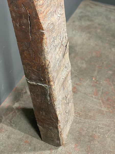 6ft 17th Century Burr Oak Fireplace Lintel