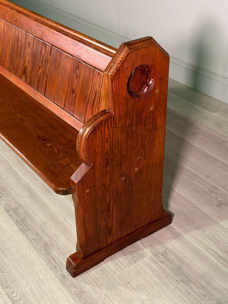 Antique Church Pew