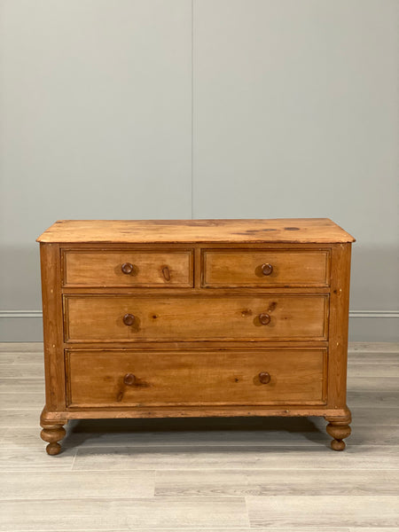 19th Century Pine Chest Of Drawers