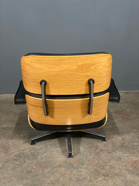 A Charles Eames Style Lounge Chair & Ottoman