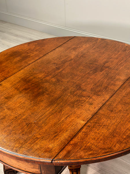 19th Century Rosewood Dropleaf Centre Table