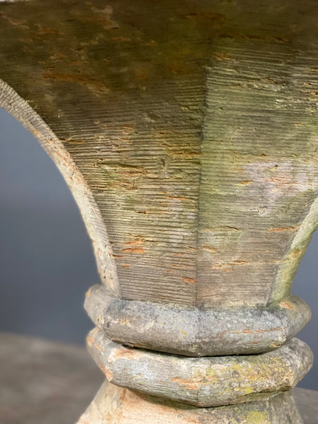 19th Century Large York Stone Birdbath Planter