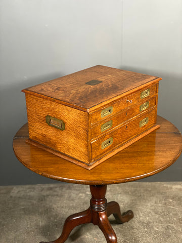 Antique Oak Cutlery Cabinet Mappin And Webb