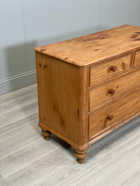 19th Century Pine Chest Of Drawers