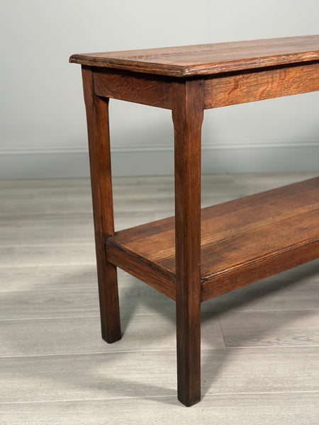 19th Century Oak Console Table