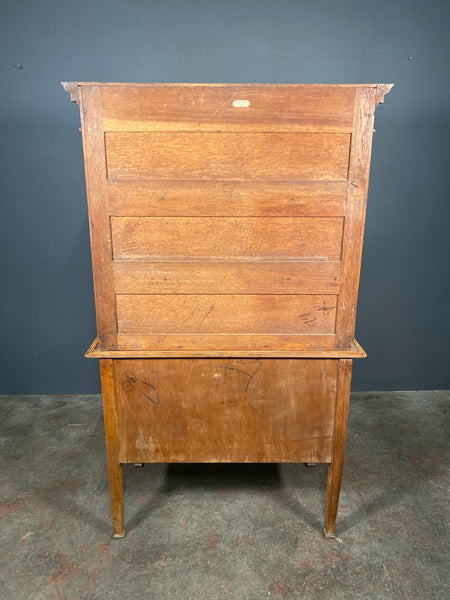 Small Arts And Crafts Honey Oak Dresser By Marsh Jones & Cribb