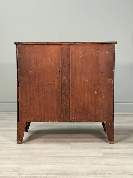 19th Century Geometric Painted Chest Of Drawers