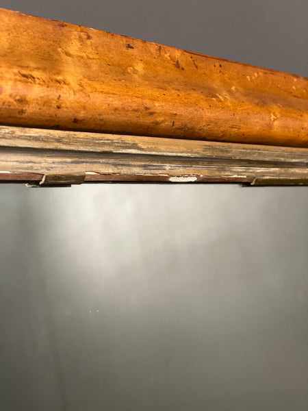 Large Early 20th Century Birds Eye Maple Mirror