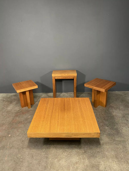 Minimalist Teak Veneer Designer Living Room Furniture By Simpsons Of Colne