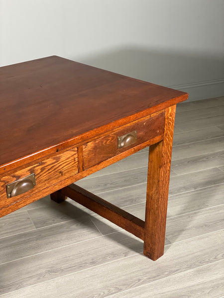 1920’s Oak School Table