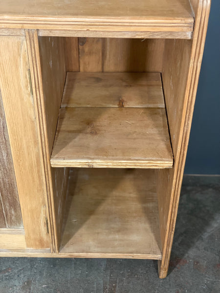 Edwardian Waterfall Bookcase Writing Desk