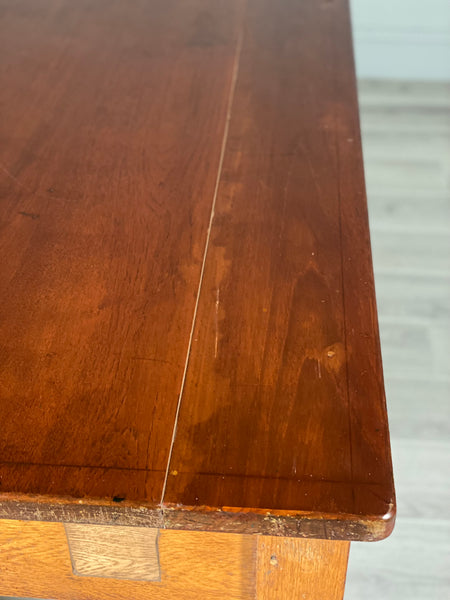 1920’s Oak School Table