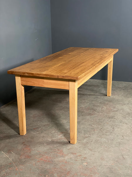 Science Lab Iroko Dining Table
