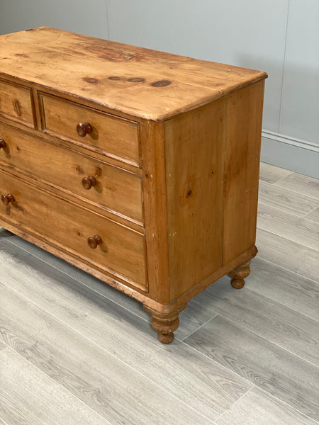 19th Century Pine Chest Of Drawers