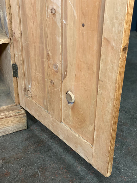Large Victorian Pine School Housekeepers Cupboard
