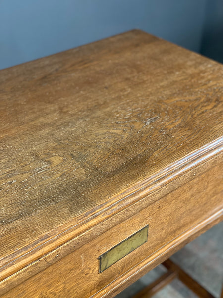 Church Oak Console Table
