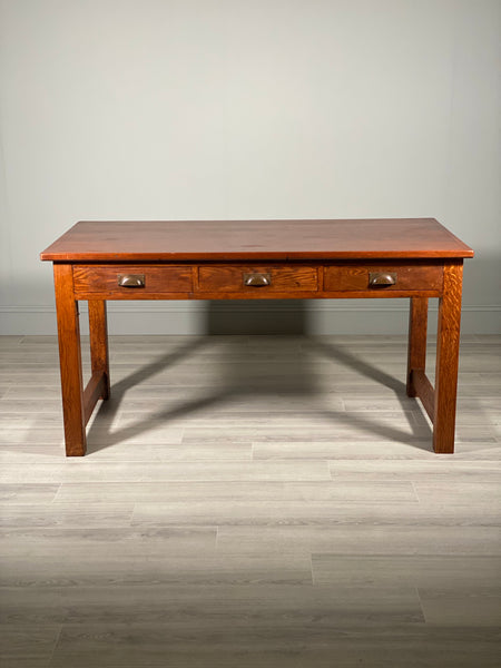 1920’s Oak School Table