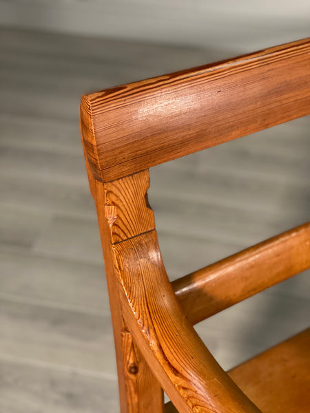 Large 19th Century Pine Bench