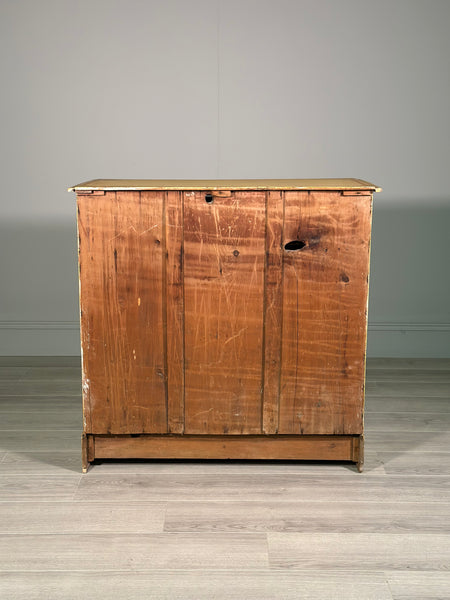 19th Century Pine Chest Of Drawers In Original Paint