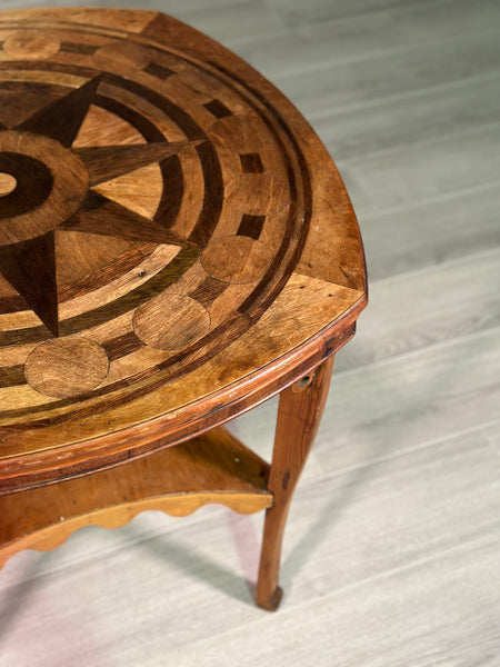 A Naive Folk Art Antique Table