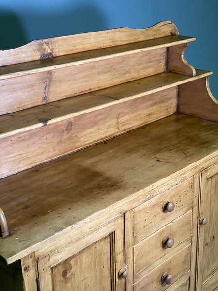 19th Century Pine Dresser