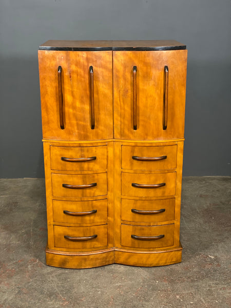 Art Deco Walnut Cabinet