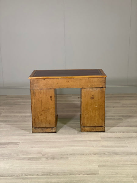 Small Edwardian Ash Writing Desk