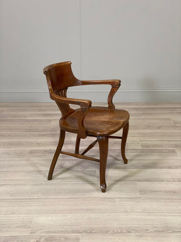 19th Century Oak Desk Chair