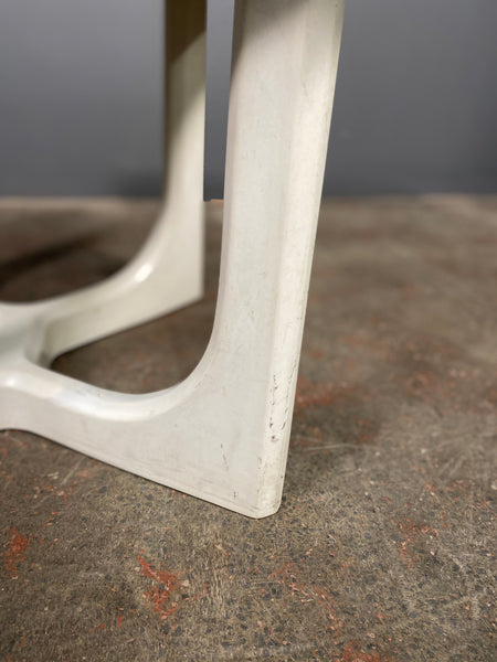 20th Century Marmorino Italian Side Table