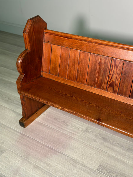 Antique Church Pew