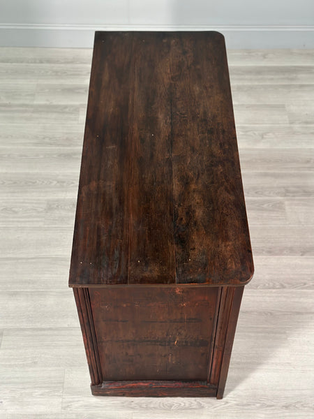 19th Century Oak Bank Of Drawers