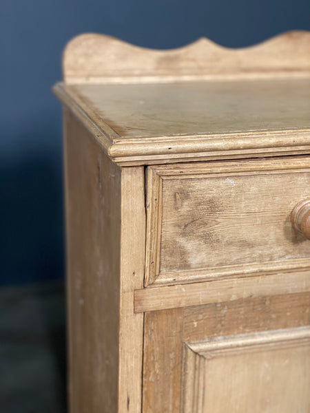 Pair Of Early 20th Century Pine Bedside Cabinets