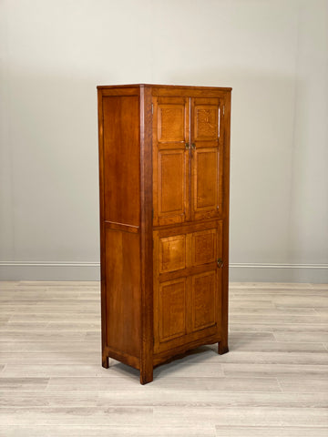 A Petite 1930’s Oak Cocktail Cabinet