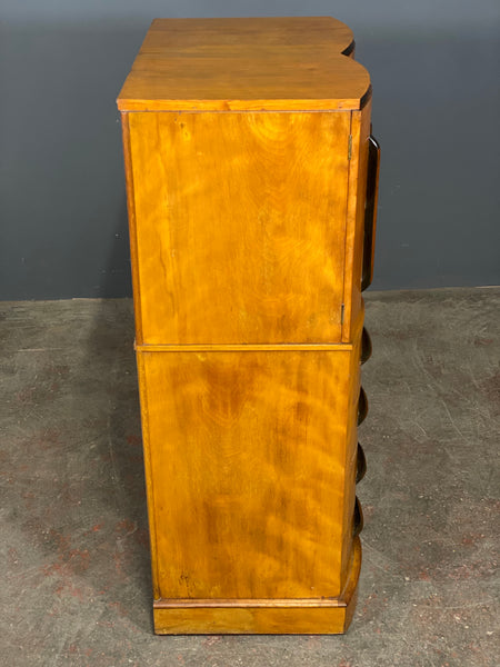 Art Deco Walnut Cabinet