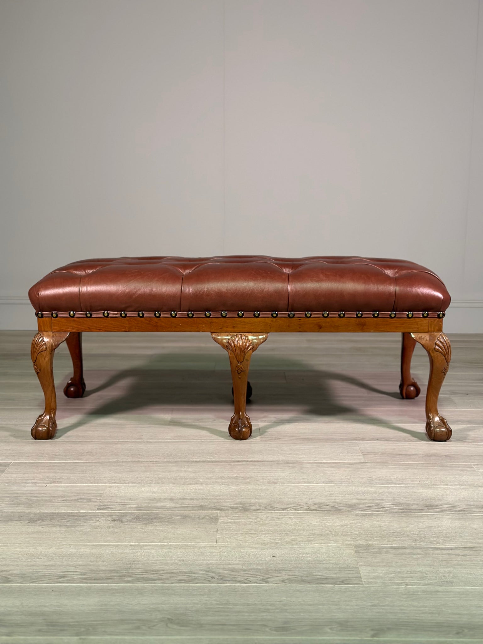 1920’s Leather Window Seat
