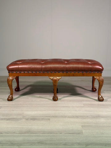 1920’s Leather Window Seat