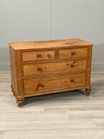 19th Century Pine Chest Of Drawers