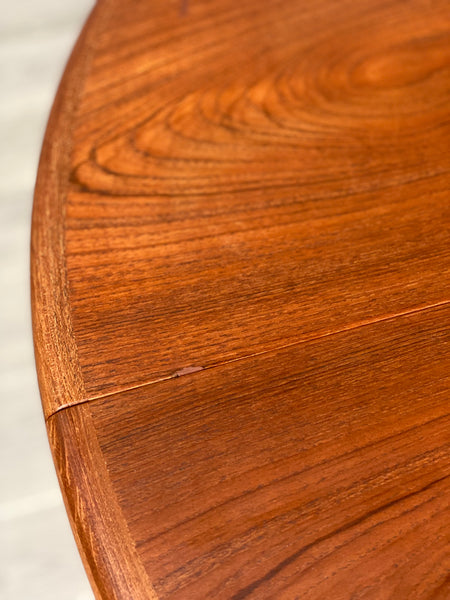 Large Teak Danish Dining Table By Svend A. Madsen
